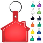 House Shaped Flexible Key Chain