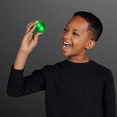 Impact Activated Green Bounce Ball