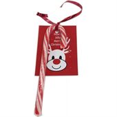 Individual 15cm Candy Cane Gift Card