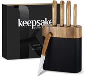 Keepsake 5 Piece Noir Knife Block