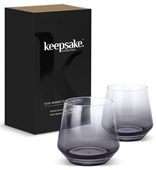 Keepsake Dusk Dual Whiskey Glass Set