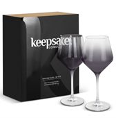 Keepsake Dusk Dual Wine Glass Set