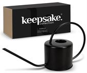 Keepsake Matte Black Watering Can