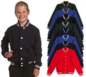 Kids Fleece Varsity Jacket