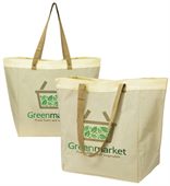 Laminated Linen Market Bag