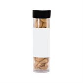 Large Gourmet Plastic Tube Loaded With Cashews