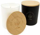 Large Velora Glass Candle