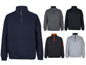 Larz Half Zip Pen Pocket Fleece Top