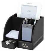 Leather Look Desk Box
