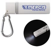LED Alarm Torch Keyring