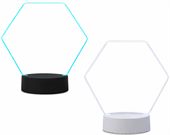 LED Lighted Acrylic Large Hexagon Award