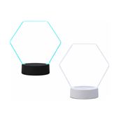 LED Lighted Acrylic Small Hexagon Award