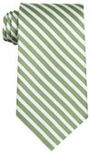 Winchester Polyester Tie In Lime White Colour