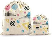 Loom Cotton Linen Drawstring Gift Bag