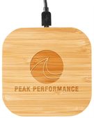 Lucifer Wireless Bamboo Fast Charger
