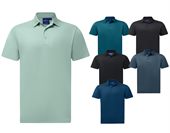 Ridley rPET Mens Jaquard Knit Polo