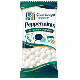 Medium Tall Bag Loaded With Peppermints