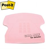 Medium Telephone Shaped Post-it® Notes