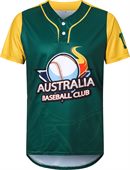 Men's Sublimated 2 Button Baseball Jersey