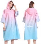 Microfibre Zippered Sublimation Hooded Change Towel