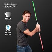Motion Activated Double Saber With Sound