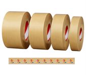 Multi-Colour Printed Water Activated Gummed Kraft Paper Tape