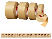 Multi-Colour Printed Water Activated Gummed Reinforced Kraft Paper Tape