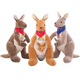 Mum & Joey Kangaroo Plush Toy