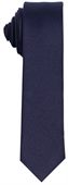 Navy Blue Coloured Skinny Polyester Tie
