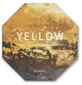 Octagonal Full Colour Frosted Metal Coaster