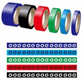 One Colour Printed BOPP Coloured Packaging Tape