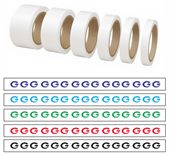 One Colour Printed BOPP White Packaging Tape