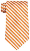 Winchester Polyester Tie In Orange White Colour