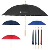 Spark rPET Canopy & Bamboo Handle Umbrella