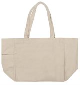 Oro Natural Canvas Shopping Tote