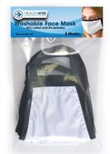 Pack Of 5 White 3 Ply Face Masks