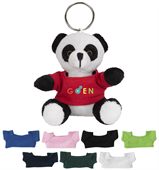 Teeny Panda Plush Keyring