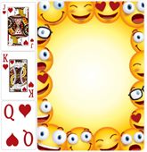 Playing Cards Customisable Emoji Theme Back