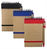 Recycled Paper Note Pad With Pen