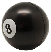 Black 8 Ball Stress Reliever