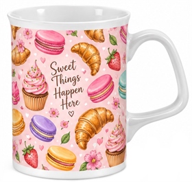 Fine China Full Colour Flare Mug