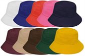 Coloured Bucket Hat