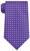 Purple Coloured Bondi Polyester Tie
