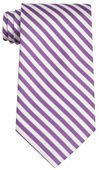 Winchester Polyester Tie In Purple White Colour