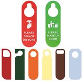 PVC Custom Shaped Door Hanger