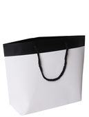 Small Black And White Boutique Paper Bag