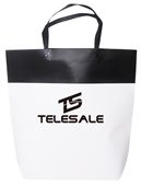 Large Black And White Boutique Paper Bag