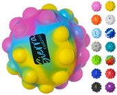 Rainbow Push Pop Bounce Ball