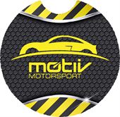 Recycled Rubber Car Cup Coaster