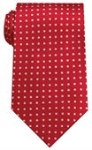 Red Coloured Bondi Polyester Tie
